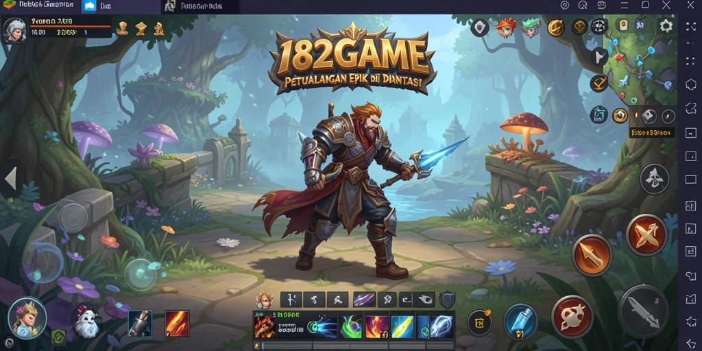 Tampilan gameplay RPG yang menarik dan interaktif di <strong>182GAME</strong>.