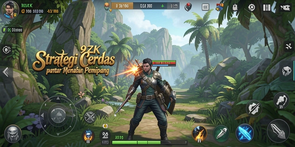 Tampilan gameplay <strong>9ZK</strong> menampilkan pertempuran strategis yang mendebarkan.