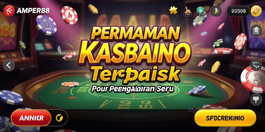 Tampilan gameplay menarik dari AMPER88 yang penuh aksi.