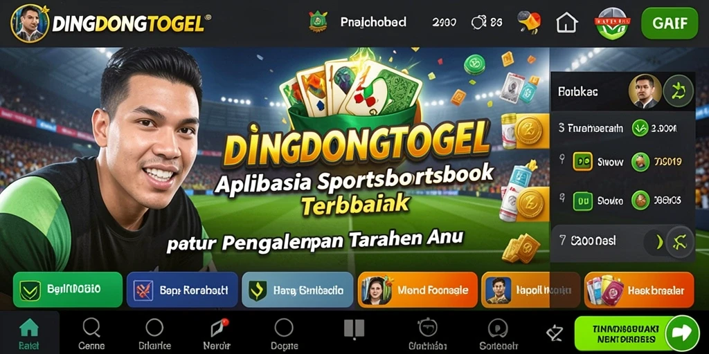 Tampilan gameplay menarik dari DINGDONGTOGEL yang menyajikan taruhan olahraga.