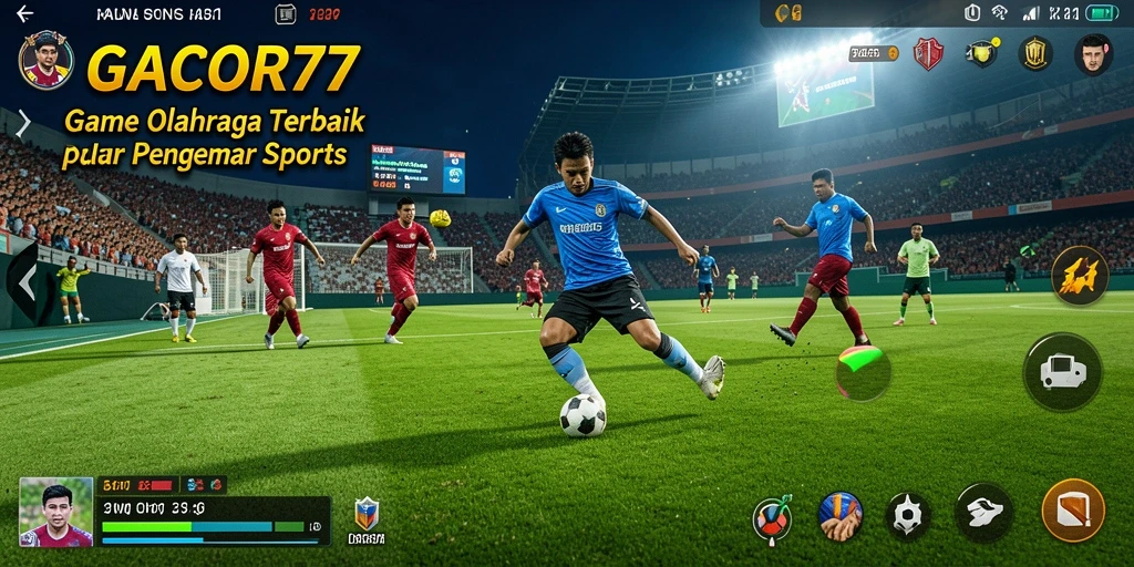 Tampilan gameplay GACOR77 yang menarik dan dinamis.