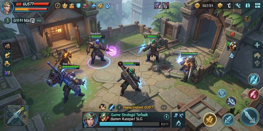 Gameplay seru GUS77 yang penuh strategi dan aksi.