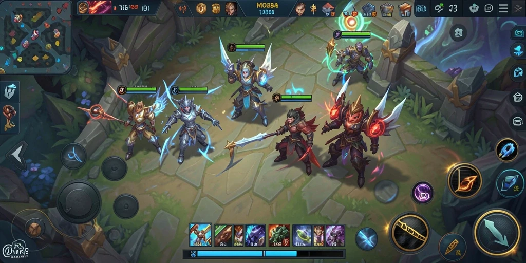 Gameplay seru di IDOLABET88 dengan pertarungan strategi tim.