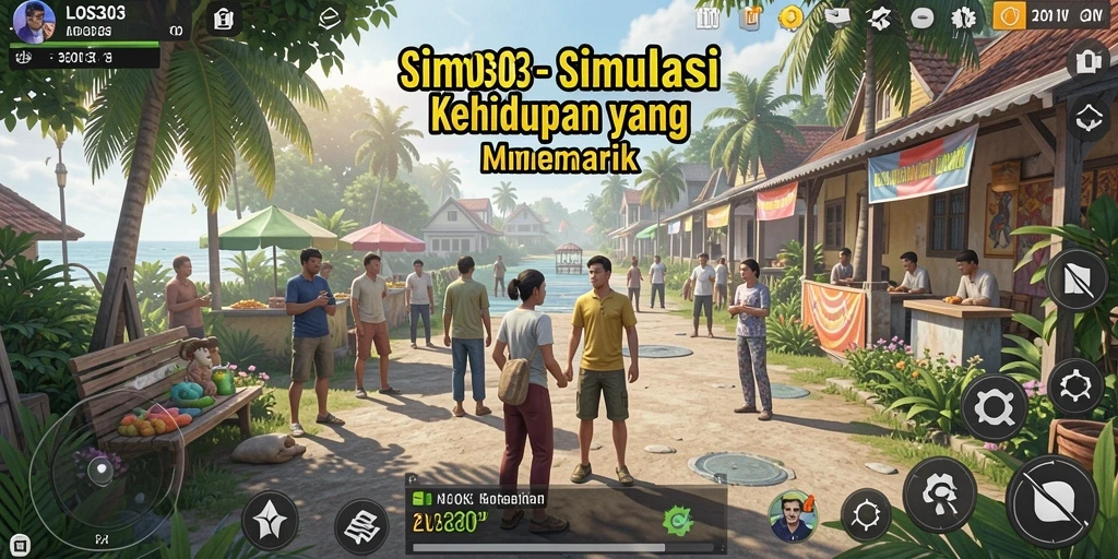 Gameplay menarik dalam LOS303 yang menampilkan interaksi karakter.