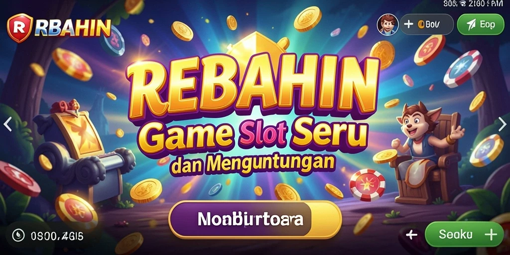 Tampilan gameplay slot yang seru di REBAHIN.