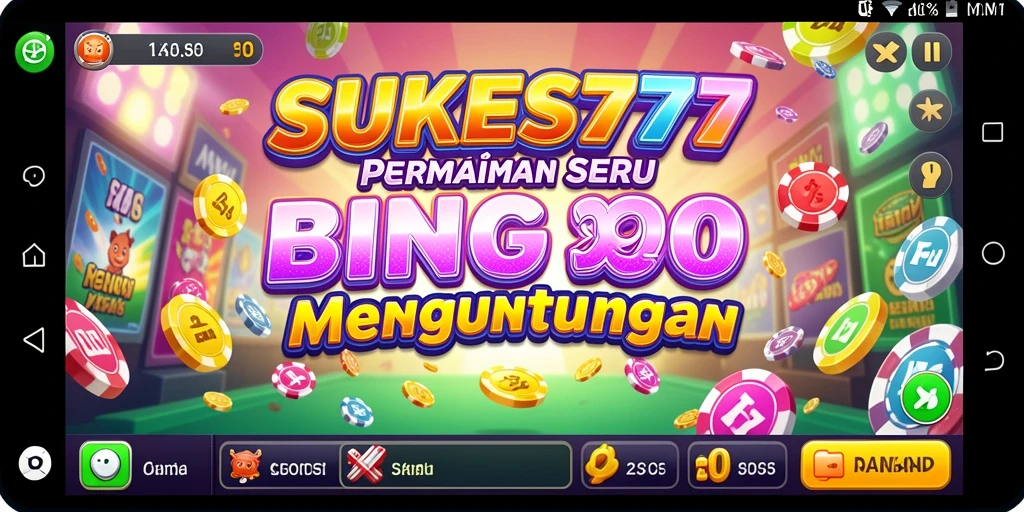 Tampilan gameplay Bingo yang menarik di SUKSES777.