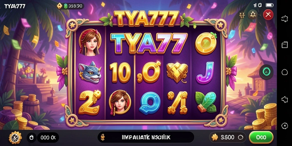 Tampilan gameplay menarik dari TYA777 slot game.