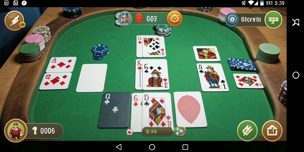 Tampilan gameplay Gaple yang seru dan interaktif.